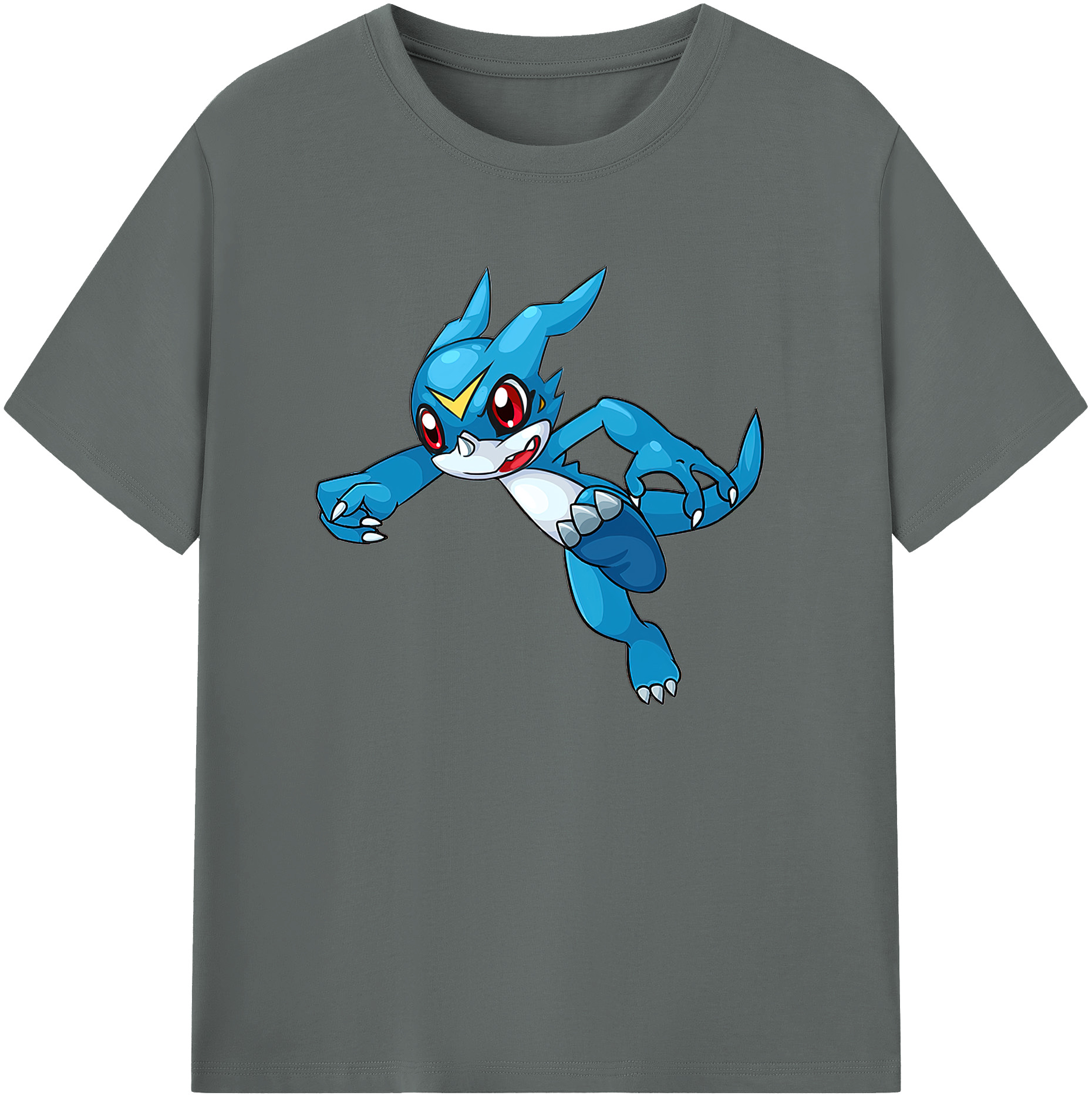 （画像用） Digimon デジタルモンスター/デジモン 綿100％ メンズ半袖Tシャツ｜肌触りやわらか＆通気性